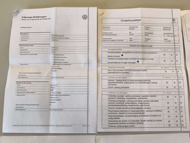 Volkswagen Caddy 2018 Benzine