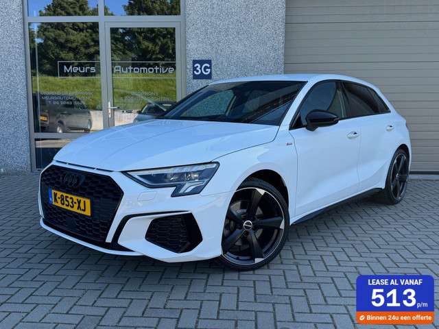 Audi A3 sportback 35 tfsi 2 x s-line zwart optiek/stoelverw/19 inch/virtual/navi/led foto 12