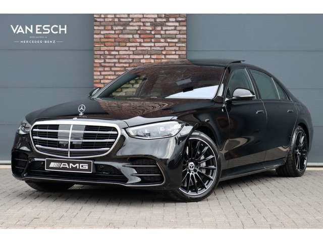 Mercedes-Benz S-klasse 580 e 4MATIC Lang AMG Line | 'Manufaktur' | Drive Pilot | Achterasbesturing | Burmester High End | Massage | Stoelventilatie | Digital Light | Vlakkenverwarming | MBUX Tablet |