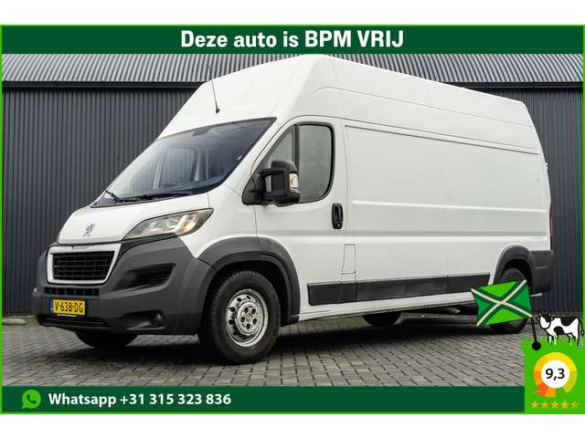 Peugeot Boxer BlueHDI L3H3 | 160PK | Camera | Navigatie | Cruise | Airco | 3T Trekgewicht | PDC | Euro 6