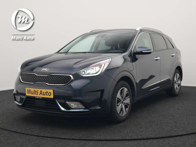 Kia Niro 1.6 GDi PHEV DynamicLine Plug In Hybrid 141pk Dealer O.H PHEV | Adaptive Cruise | Lederen Sportstoelen Verwarmd | Camera | Apple Carplay | Blis | Navigatie | Stuur Verwarmd |