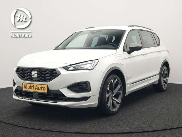 SEAT Tarraco 1.4 TSI e-Hybrid  FR Plug in Hybrid 245pk PHEV | Trekhaak af Fabriek | Adaptive Cruise | 360 Camera | Half Lederen Sportstoelen Memory | Carplay | Keyless |