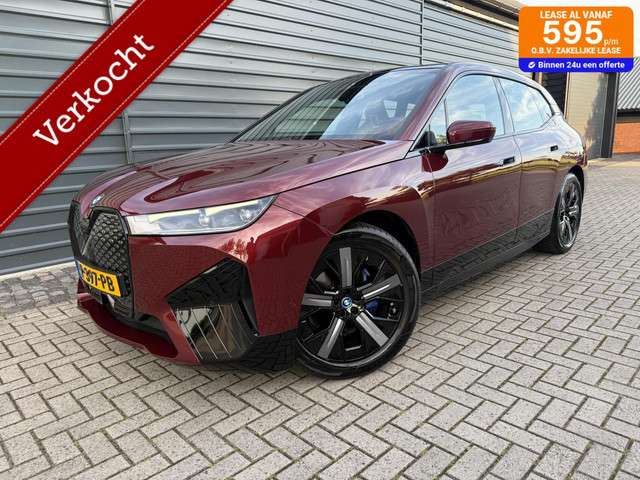 Bmw iX xdrive40 high exec. soh 99% panodak led.auto.inparkeren massagestoel foto 16
