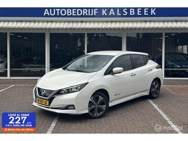 Nissan LEAF e+ Tekna 62 kWh|Leer|Stoelverwarming|Lane assist|