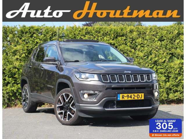 Jeep Compass 1.4 multiair limited 4x4 camera|panodak|ecc|leder|adapt. cruise|beats audio|trhk afn. foto 2
