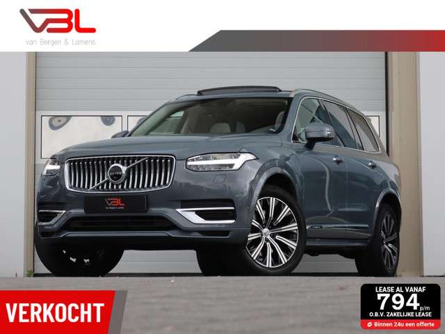 Volvo XC90 2.0 t8 recharge awd 455pk ultimate bright | luchtvering | b&w audio foto 21