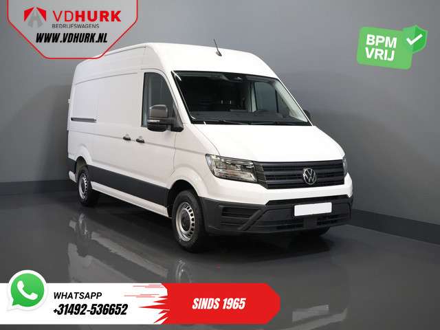 Volkswagen Crafter 35 140 pk dsg aut. l3h3 bpm vrij! led/ virtual cockpit/ camera/ cruise/ carplay/ gev.stoel foto 6