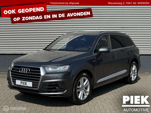 Audi Q7 3.0 TDI quattro Pro Line S-Line GRIJS KENTEKEN 2015 Diesel