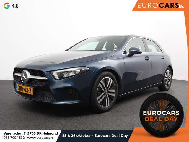 Mercedes-Benz A-klasse 200 163pk DCT Progressive Navigatie Parkeersensoren Camera Cruise Control Stoelverwarming Ledverlichting Climate Control
