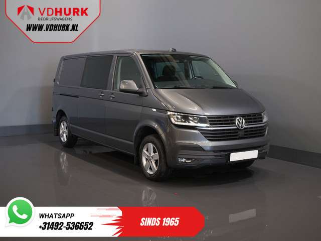 Volkswagen Transporter 2.0 tdi 150 pk dsg aut. l2 dc dubbel cabine mixto/ led/ adapt.cruise/ standkachel/ stoelverw./ carplay/ camera/ pdc/ lmv/ trekhaak/ airco foto 16