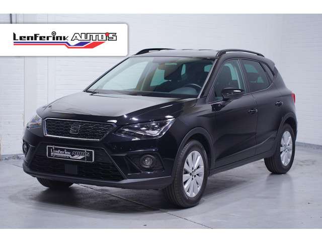 SEAT Arona 1.0 tsi style ambition leder/alcantara sportstoelen navi clima pdc cruise virtual cockpit stoelverwarming apple carplay/android auto foto 24