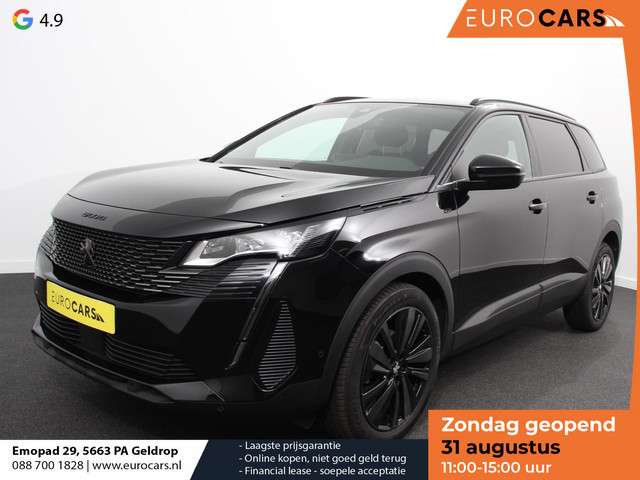 Peugeot 5008 1.2 puretech gt black pack 7p climate control adaptive cruise control achteruitrijd camera verwarmde voorstoelen keyless navigatie led apple carplay/ android auto foto 6