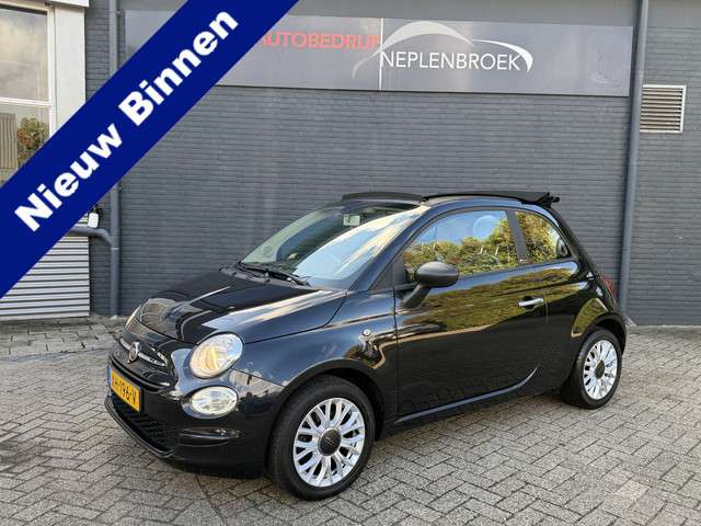 Fiat 500 C 0.9 TwinAir Turbo Popstar 2019 Km 53.00 Navi,Airco,Cruise,14Inch Dealer onderhouden