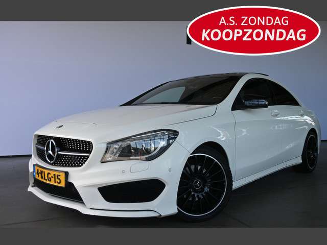 Mercedes-Benz CLA-klasse 200 Edition 1 Automaat Cruise control Airco Navigatie PDC Panoramadak Leder Stoelverarming Inruil Mogelijk!