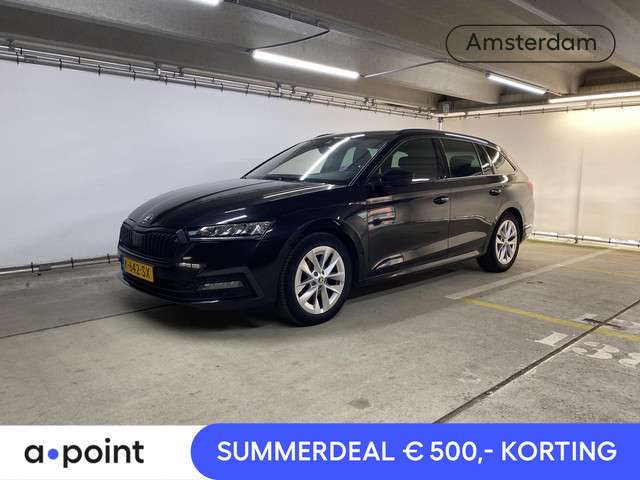 Skoda Octavia skoda  combi 1.0 e-tsi sport business 110 pk automaat (dsg) | navigatie | parkeersensoren | adaptieve cruise control | led koplampen | foto 10