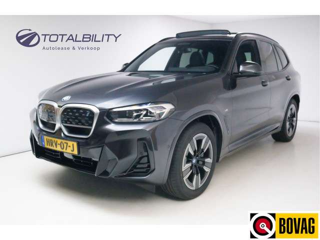 Bmw iX3 m-sport shadowline 80 kwh 286 pk | pano | leer | elect. stoelen best. met geh. |  camera | parkeerassistent pakket licht- en regensensor, pdc, sportstoelen, stoelverwarming, led, camera foto 23