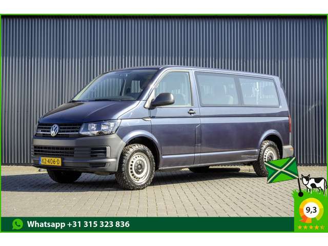 Volkswagen Transporter T6 Kombi 2.0TDI L2H1 4Motion | 150 PK | Automaat | 9-Persoons | Airco | Euro 6 | Excl. BTW