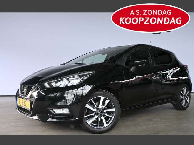 Nissan Micra 0.9 ig-t n-connecta clima navigatie led camera rijklaarprijs inruil mogelijk! foto 22