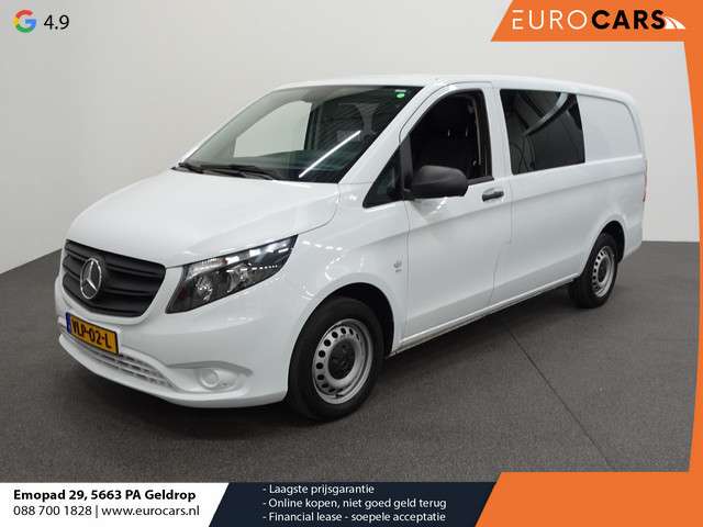 Mercedes-Benz Vito 114 cdi lang dubbele cabine comfort automaat airco navi cruise control 6-persoons trekhaak foto 3