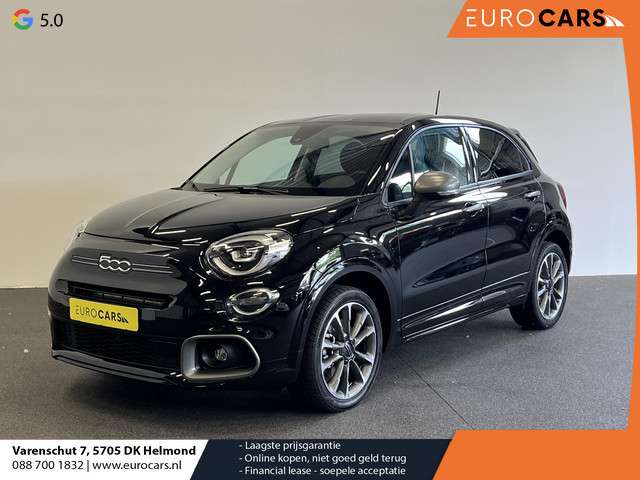 Fiat 500X 500 x cross 1.3 turbo 150pk aut. sport airco full led navi dab+ 18"lm velgen half leder adas adaptive cruise pdc va + camera foto 3