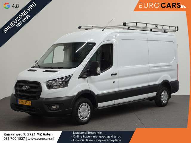 Ford Transit 310 105pk l3h2 trend navigatie airco parkeersensoren bluetooth 3zits trekhaak camera foto 14