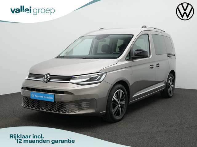 Volkswagen Caddy 5 pers. 1.5 TSI 114 pk DSG | Trekhaak | Achteruitrijcamera | Navigatie | Stoelverwarming | Leder/alcantara | Adaptive Cruise
