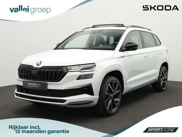Skoda Karoq skoda  1.5 tsi 150 pk dsg sportline business | panoramadak | matrix led | stuur-/stoelverwarming | achteruitrijcamera foto 22