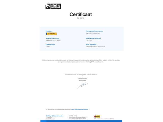 Volkswagen Golf 2021 Benzine