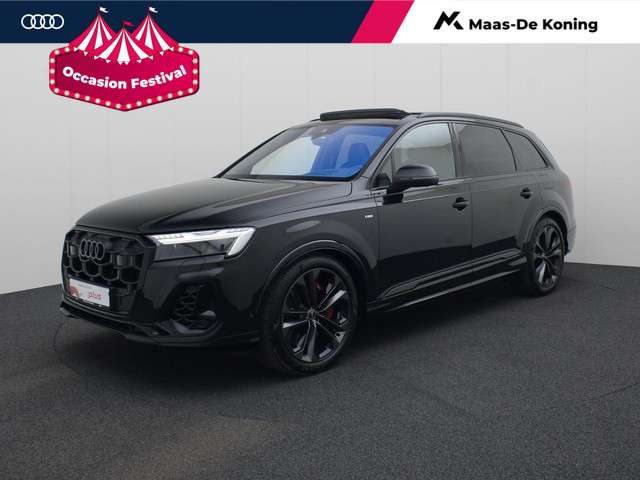 Audi Q7 55 TFSIe 290kW/394PK quattro S Line · Panoramadak · Leder · Trekhaak · 360 gr. camera · Garantie tot 04-02-2030 of 100.000km