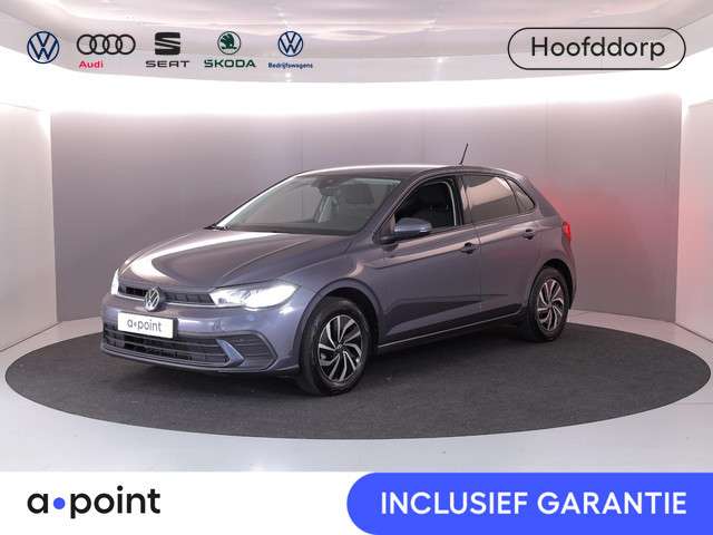 Volkswagen Polo 1.0 TSI Life Edition 95 pk | Verlengde garantie | Navigatie via App | Parkeersensoren achter | Achteruitrijcamera | Autom. airco | LED koplampen |