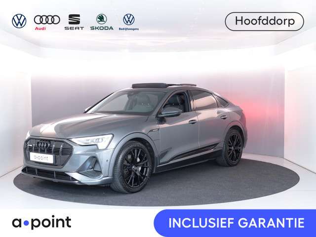 Audi e-tron Sportback 55 quattro S edition 95 kWh 408pk | Panoramadak | Afneembare trekhaak | Matrix Led koplampen | Parkeer camera achter