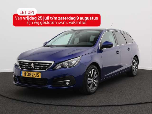 Peugeot 308 sw 1.2 puretech blue lease premium/ compleet! foto 1