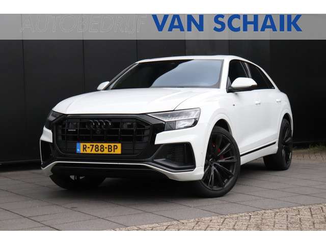 Audi Q8 55 TFSI | 3X S-LINE | SOH 88% | B&O | PANO | LUCHTVERING | HEAD-UP | STOELVERK. | 360° CAMERA | CRUISE | NAVI |