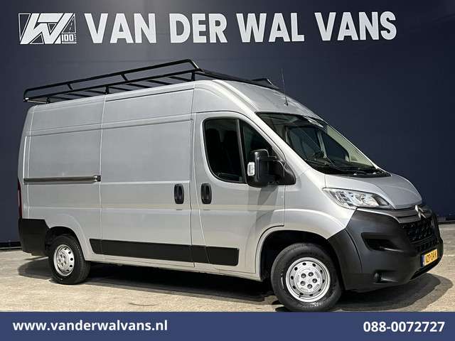 Citroën Jumper 2.0 BlueHDi 164pk L2H2 Euro6 Airco | Imperiaal | Navigatie | 2500kg Trekhaak | Camera | Cruisecontrol Parkeersensoren, Bijrijdersbank