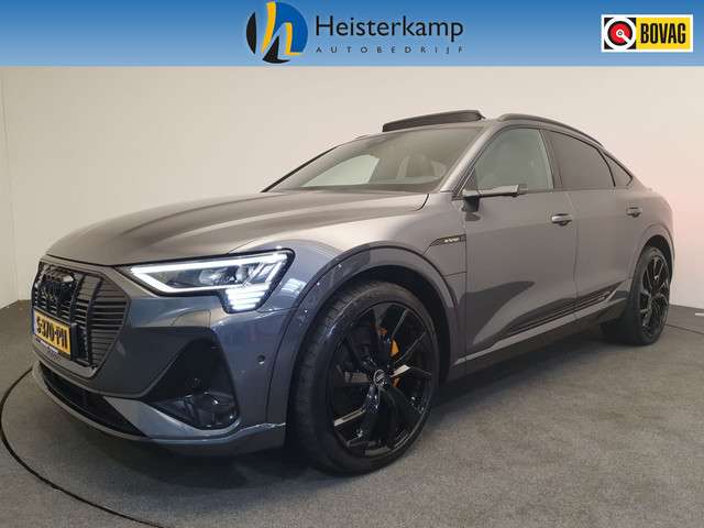 Audi e-tron Sportback 55 quattro S edition 95 kWh VOL, RS zetels, 22 inch, Panoramadak