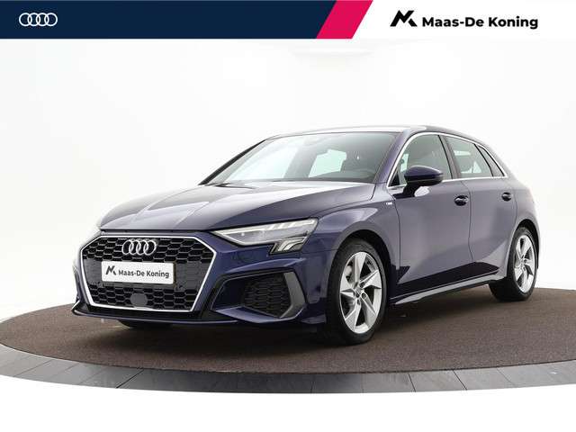 Audi A3 sportback 35 tfsi 150pk s-tronic s edition · apple/android car play · navigatie · p-sensoren · cruise control · sportstuur · 17'' inch · foto 2