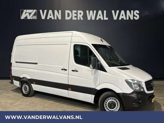 Mercedes-Benz Sprinter 316 cdi 164pk 2800kg trekhaak l2h2 inrichting euro6 airco | cruisecontrol parkeersensoren, multifunctioneel stuurwiel foto 7