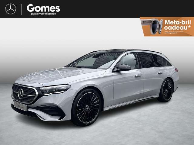 Mercedes-Benz E Estate 300 e Sport Edition | AMG Line | Panoramadak | Premium Pakket | Night Pakket | Rijassistentiepakket Plus | Winter Pakket | Trekhaak | Burmester 4D Surround | 360° Camera