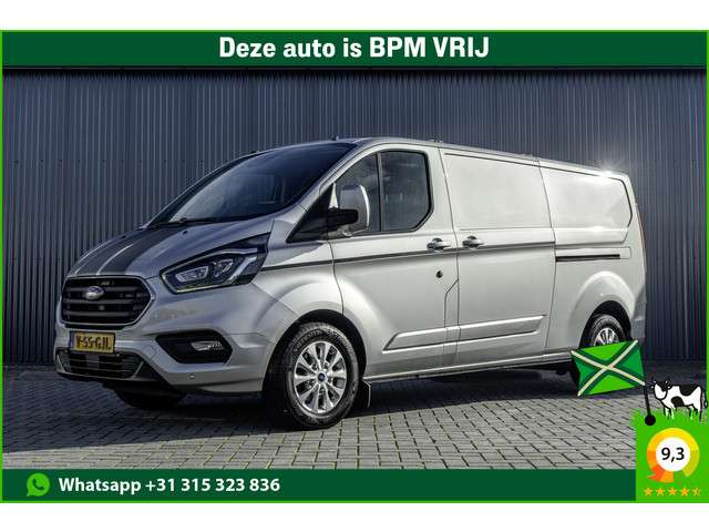 Ford Transit Custom 2.0TDCI | L2H1 | 170PK | Automaat | Camera | CarPlay | LED | Xenon | Zijschuifdeur R+L | Cruise| PDC | Euro 6