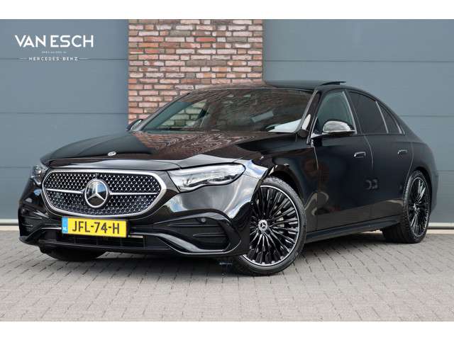 Mercedes-Benz E-klasse 220 d AMG Line Premium+ | Hyperscreen | Distronic+ | Achterasbesturing | Luchtvering | Massage | Memory | Stoelventilatie | Burmester | HUD | Trekhaak | Surround Camera |