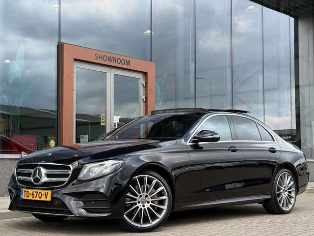Mercedes-Benz E-klasse 200 Premium Plus Designo | AMG | Pano | Burmester | 360 Camera | Leder |