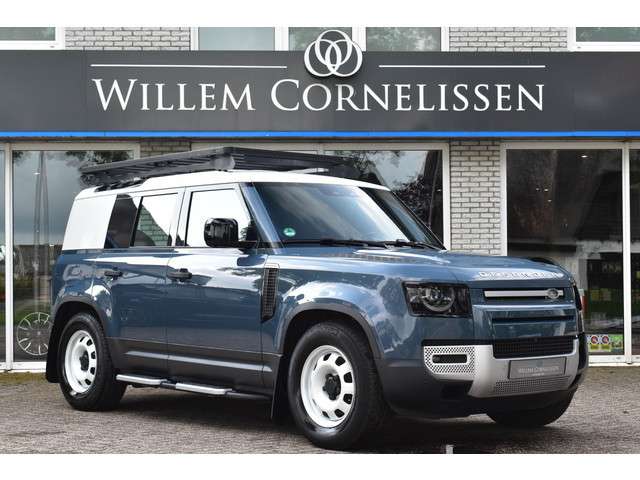 Land Rover Defender hard top 3.0 d250 110 mhev grijs kent ex btw trekhaak camer foto 3