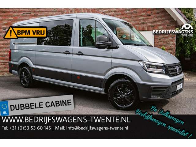 Volkswagen Crafter 35 2.0 tdi 177pk automaat l3h2 dub/cab led foto 8
