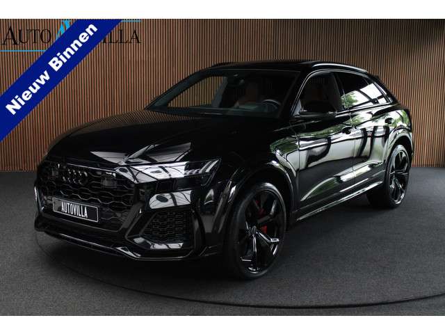 Audi RS Q8 4.0 TFSI B&O HUD Carbon ACC Panodak Leder Keyless Climate (4-zone) Elektr. bedienbaar achterklep Keyless Stoelventilatie Stoelverwarming Sportstoelen Plus Matrix LED LM velgen 23 inch BTW auto