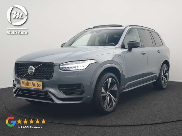 Volvo XC90 T8 Recharge AWD R-Design 7-Persoons Plug In Hybrid 394pk PHEV | Trekhaak Af Fabriek | Panodak | Head Up | Harman & Kardon | Adaptive Cruise | 360 Camera | Lederen Sportstoelen Memory & Verwarmd | Google Assistent | Apple Carplay | Blis |