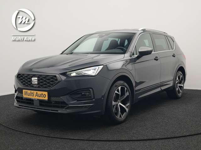 SEAT Tarraco 1.4 TSI e-Hybrid FR Plug In Hybrid 245pk Dealer O.H PHEV | Adaptive Cruise | Alcantara Sportstoelen Memory & Verwarmd | 360 Camera | Apple Carplay | Stuur Verwarmd | Keyless | Blis | Navigatie | Virtual | DAB | 19 "L.M |