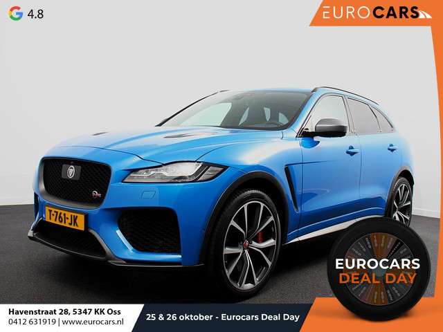 Jaguar F-PACE 5.0 V8 AWD SVR 551 pk Panorama dak | Meridian sound | Premium Pack | Light Pack | ACC | Leder | ADS |360 Camera