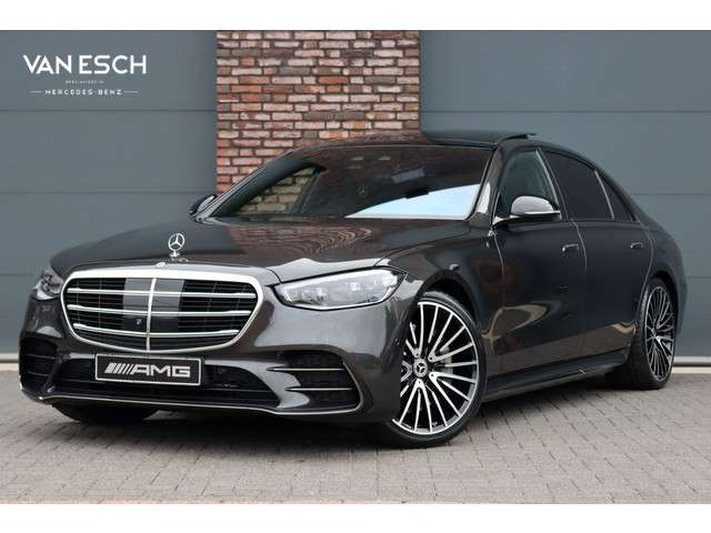 Mercedes-Benz S-klasse 580 e 4MATIC Lang AMG Line | Airmatic | Achterasbesturing | Chauffeurspakket | Distronic+ | Burmester | Entertainment Achter | Zonweringspakket | Soft-Close | HUD | Digital Light |
