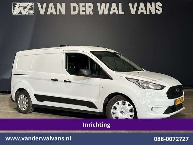 Ford Transit Connect 1.5 EcoBlue 100pk L2H1 Inrichting Euro6 Airco | Camera | Navigatie | Android Auto | Cruisecontrol Parkeersensoren, Stoelverwarming, Verwarmde voorruit
