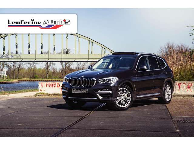 Bmw X3 xdrive30i luxury line aut. panodak, headup, leder zwart, 360 graden camera, navi, adapt. cruise foto 21